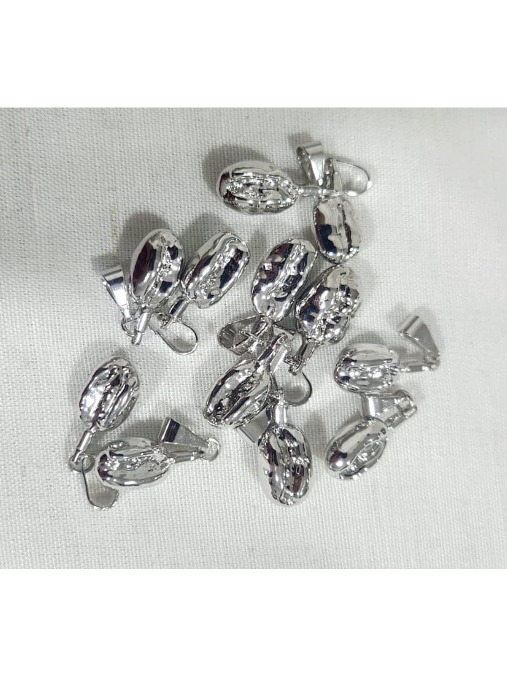 PINGENTE OURO BRANCO GRÃO MOCA