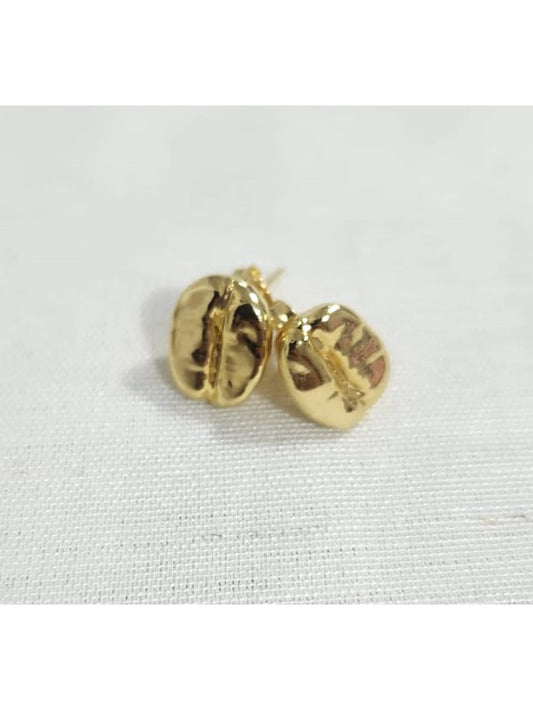 BRINCO FIXO OURO AMARELO GRÃO BOURBON