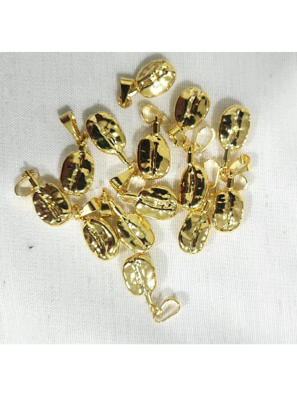 PINGENTE OURO AMARELO GRÃO BOURBON