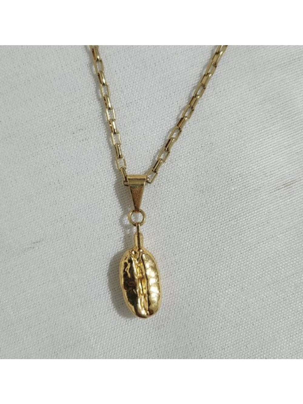 PINGENTE OURO ROSÊ - GRÃO PACAMARA