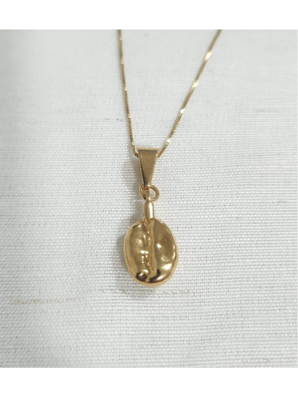 PINGENTE OURO ROSÊ GRÃO BOURBON