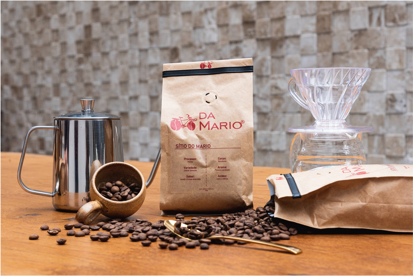 Café torrado em Grãos Edição Sítio do Mario 250g