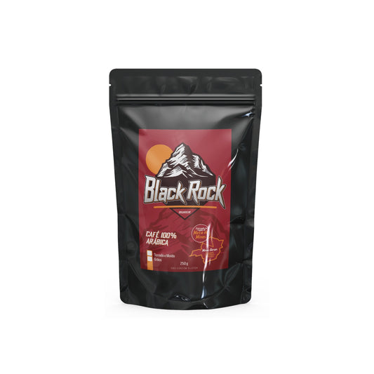 Grandeur Café Black Rock Torra Escura 100% Arabica 250g Notas Sensoriais de Chocolate Amargo Matas de Minas