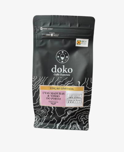 Café Especial Uvas Maduras e Vinho do Porto 250g Doko Cafés