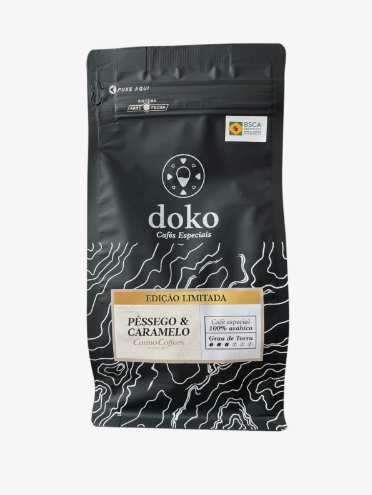 Café Especial Pêssego e Caramelo 250g Doko Cafés