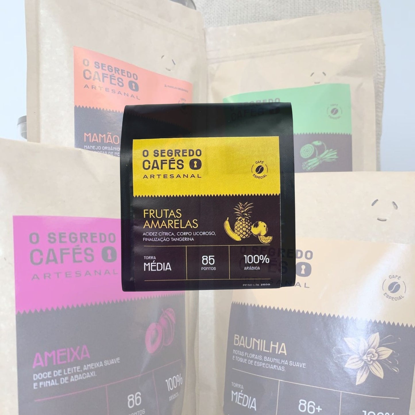Café Especial Frutas Amarelas O Segredo Cafés 250g