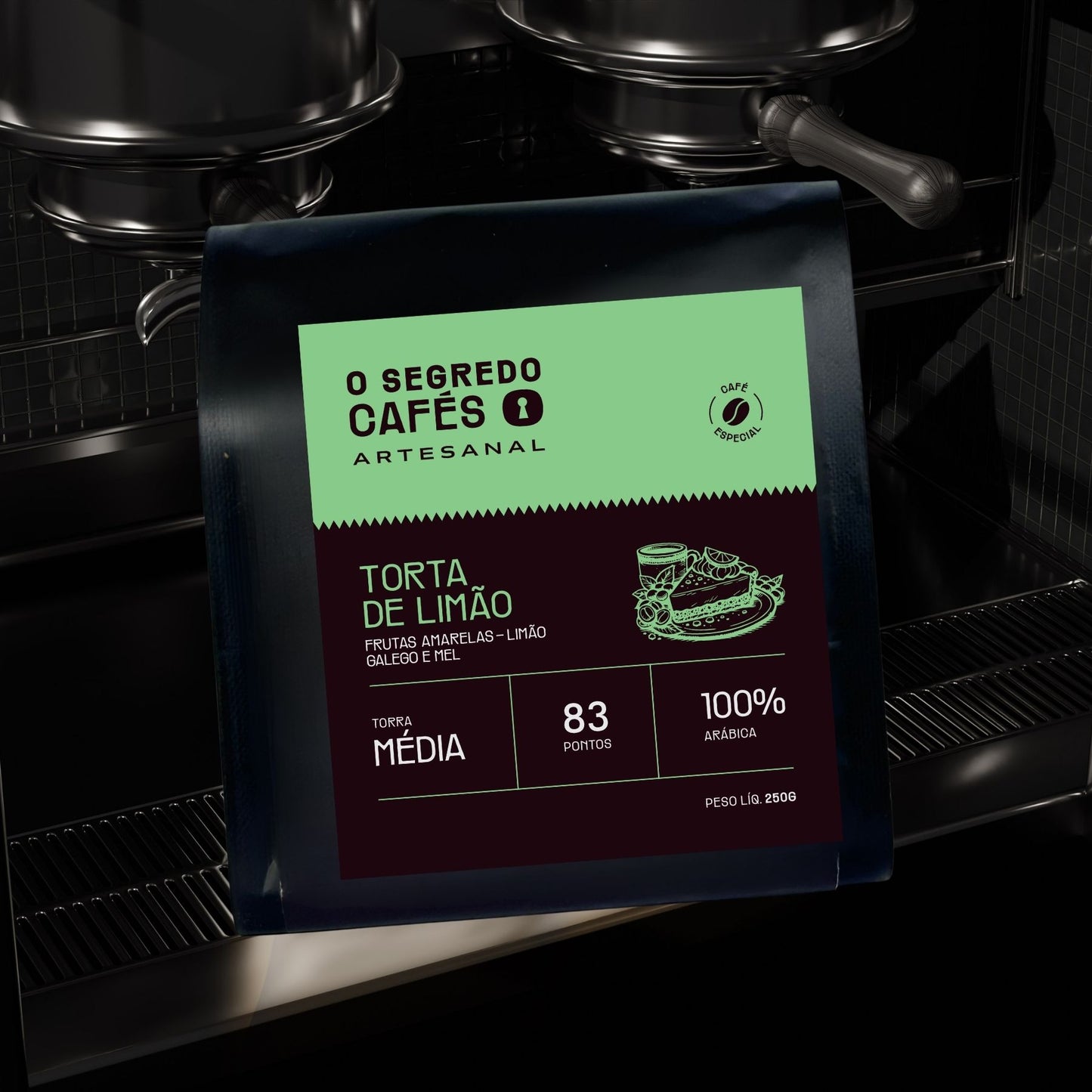 Café Especial  Torta de Limão