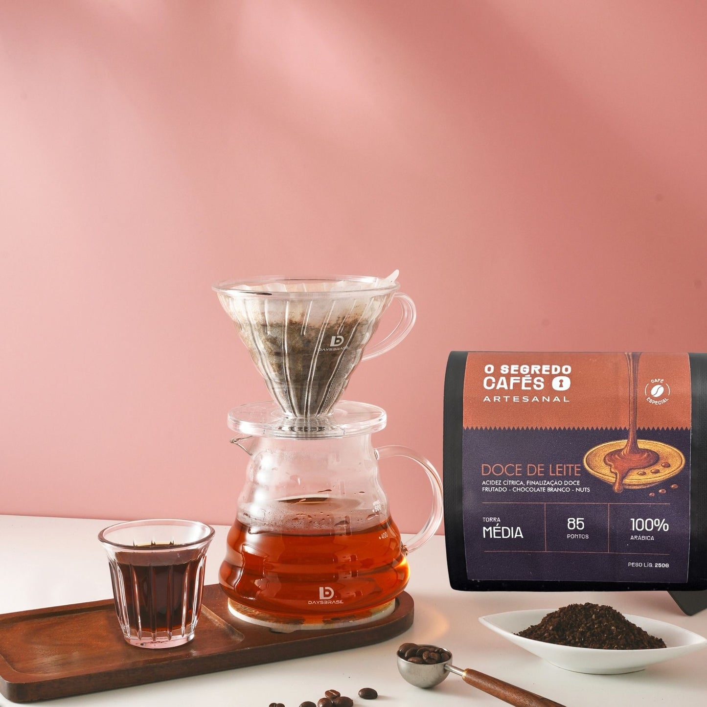 Café Especial Doce de Leite O Segredo Cafés 250g