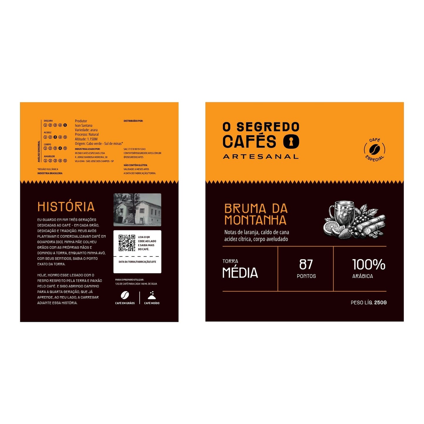 Café Especial  Bruma da Montanha