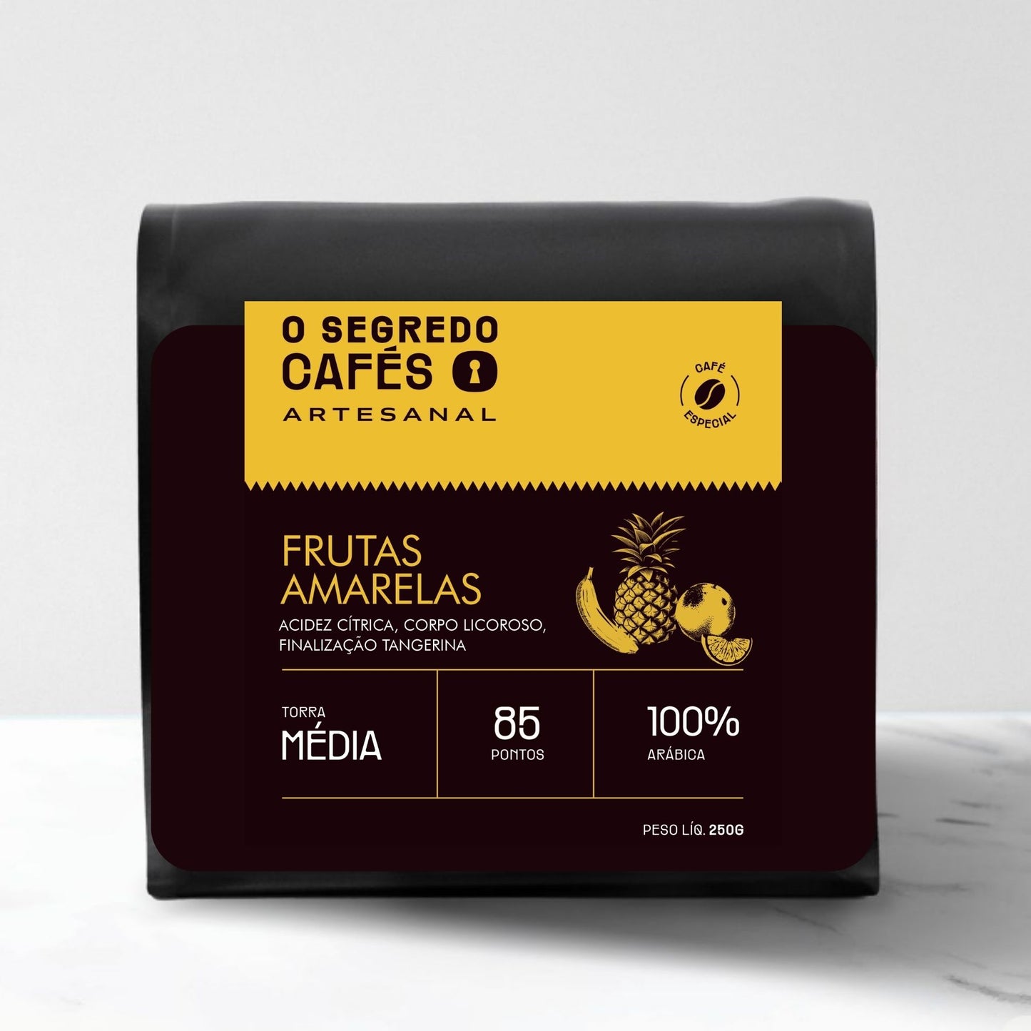 Café Especial Frutas Amarelas O Segredo Cafés 250g
