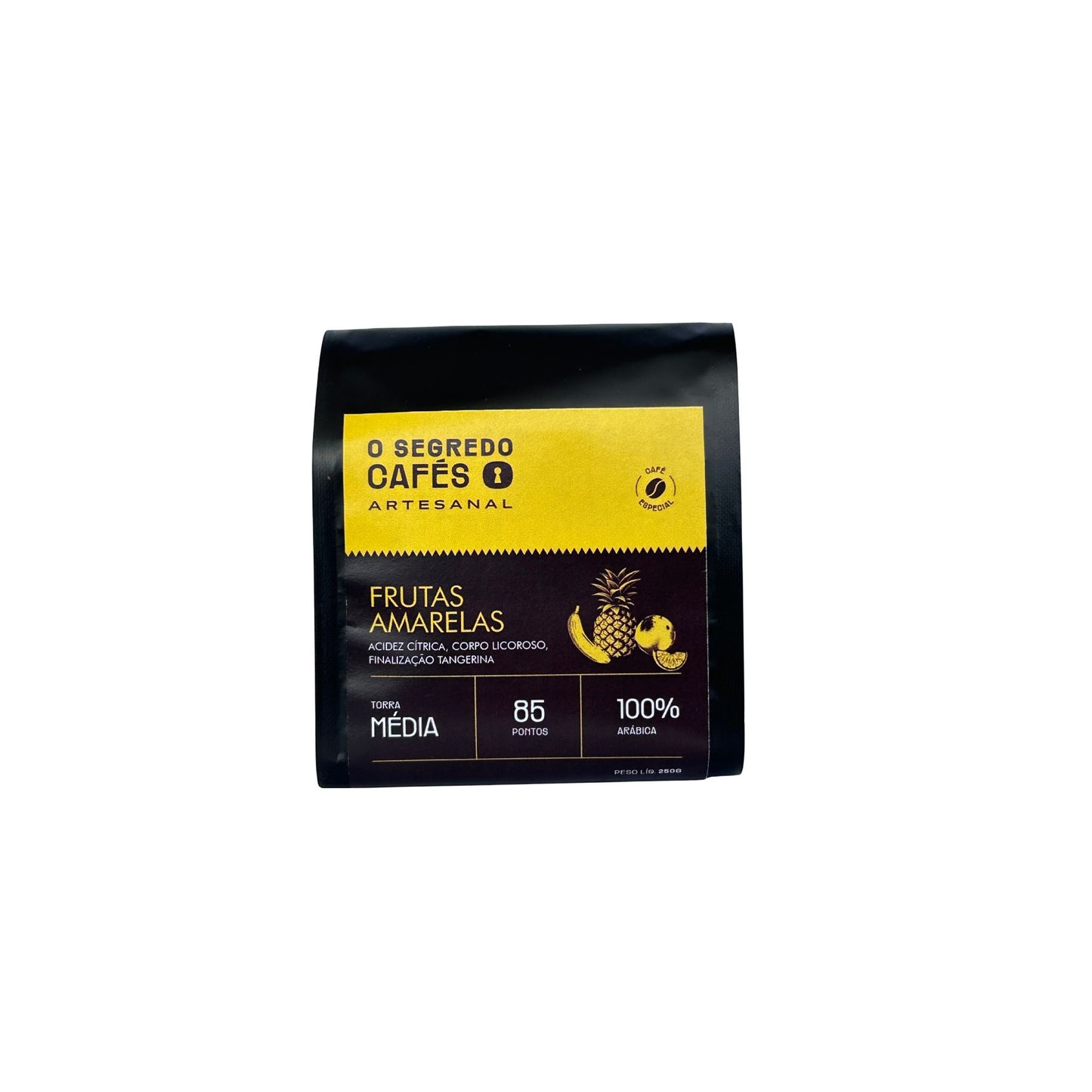 Café Especial Frutas Amarelas O Segredo Cafés 250g