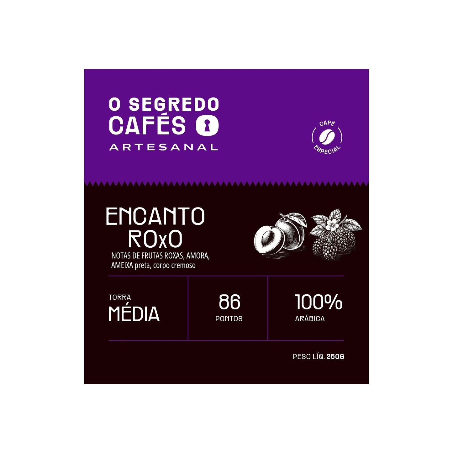 Café Especial  Encanto Roxo