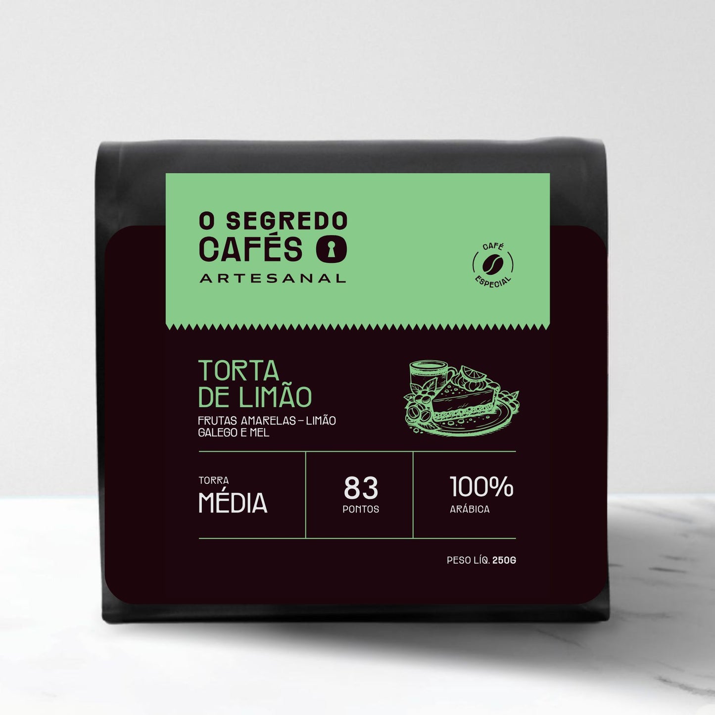 Café Especial  Torta de Limão