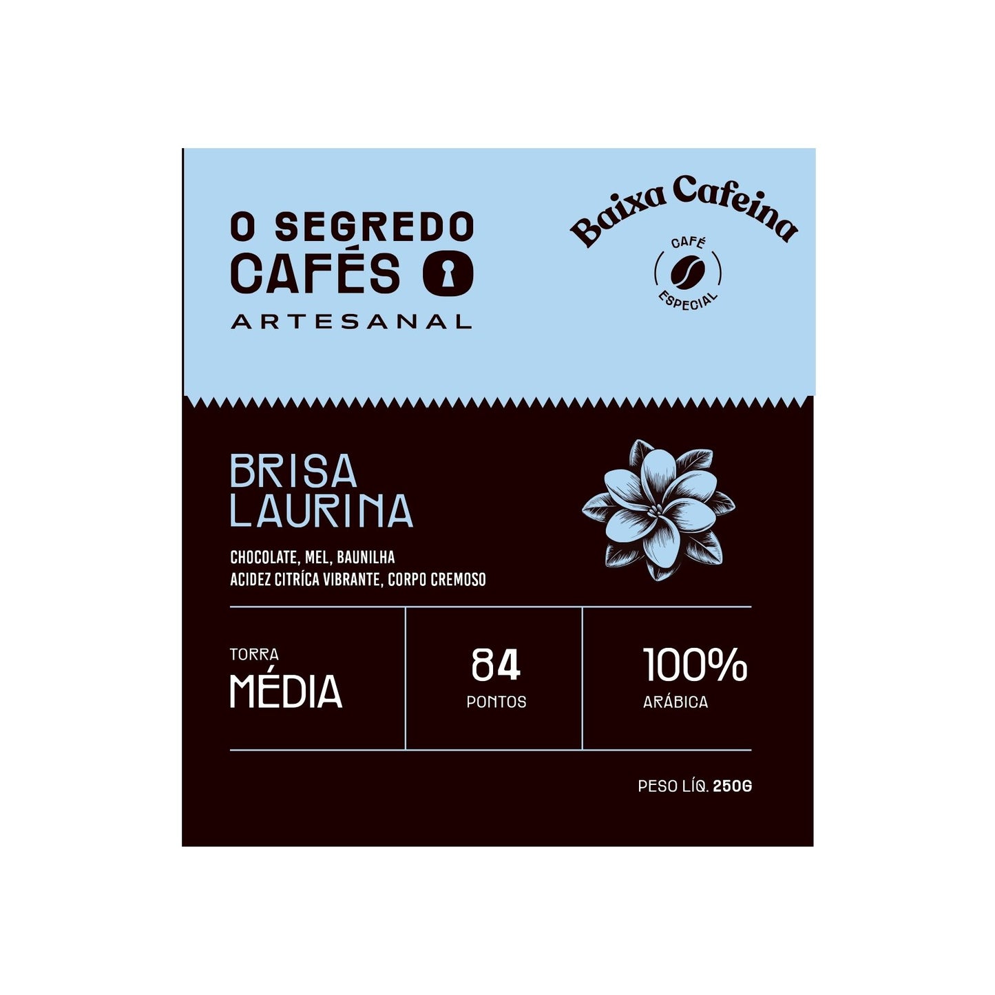 Café Especial Brisa Laurina e Baixa Cafeina Naturalmente