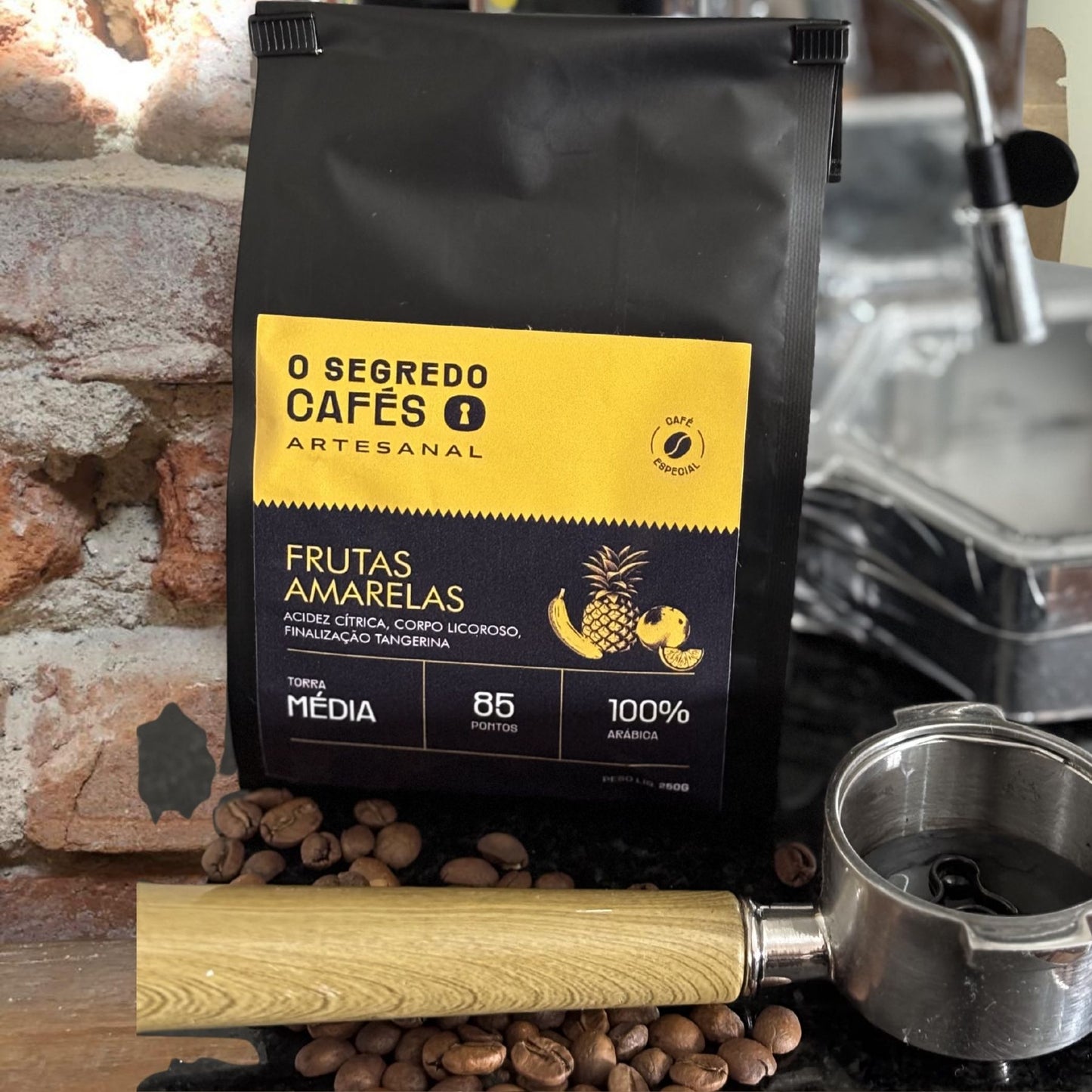 Café Especial Frutas Amarelas O Segredo Cafés 250g