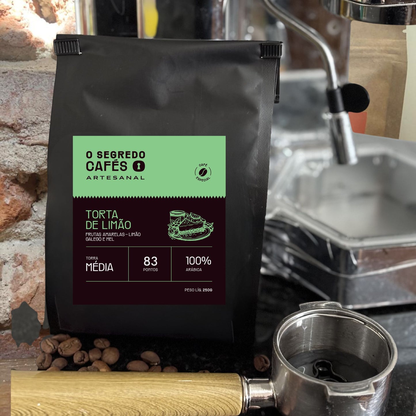 Café Especial  Torta de Limão