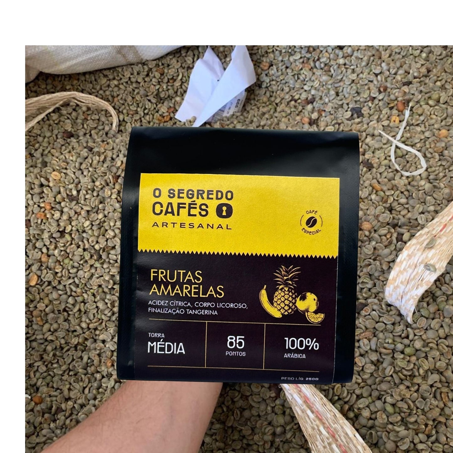 Café Especial Frutas Amarelas O Segredo Cafés 250g