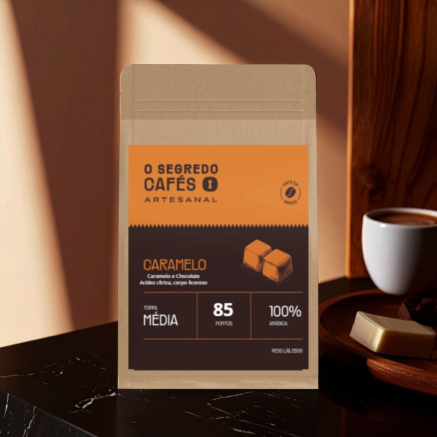 Café Especial Caramelo  Doçura Que Encanta Desde o Primeiro Aroma