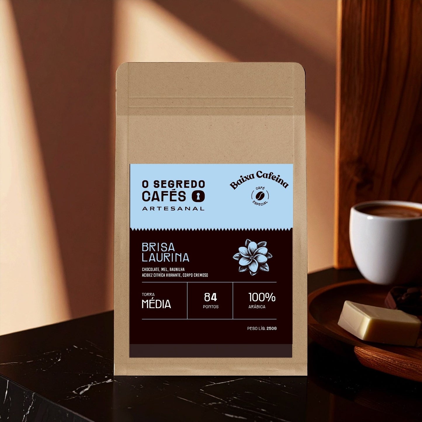 Café Especial Brisa Laurina e Baixa Cafeina Naturalmente