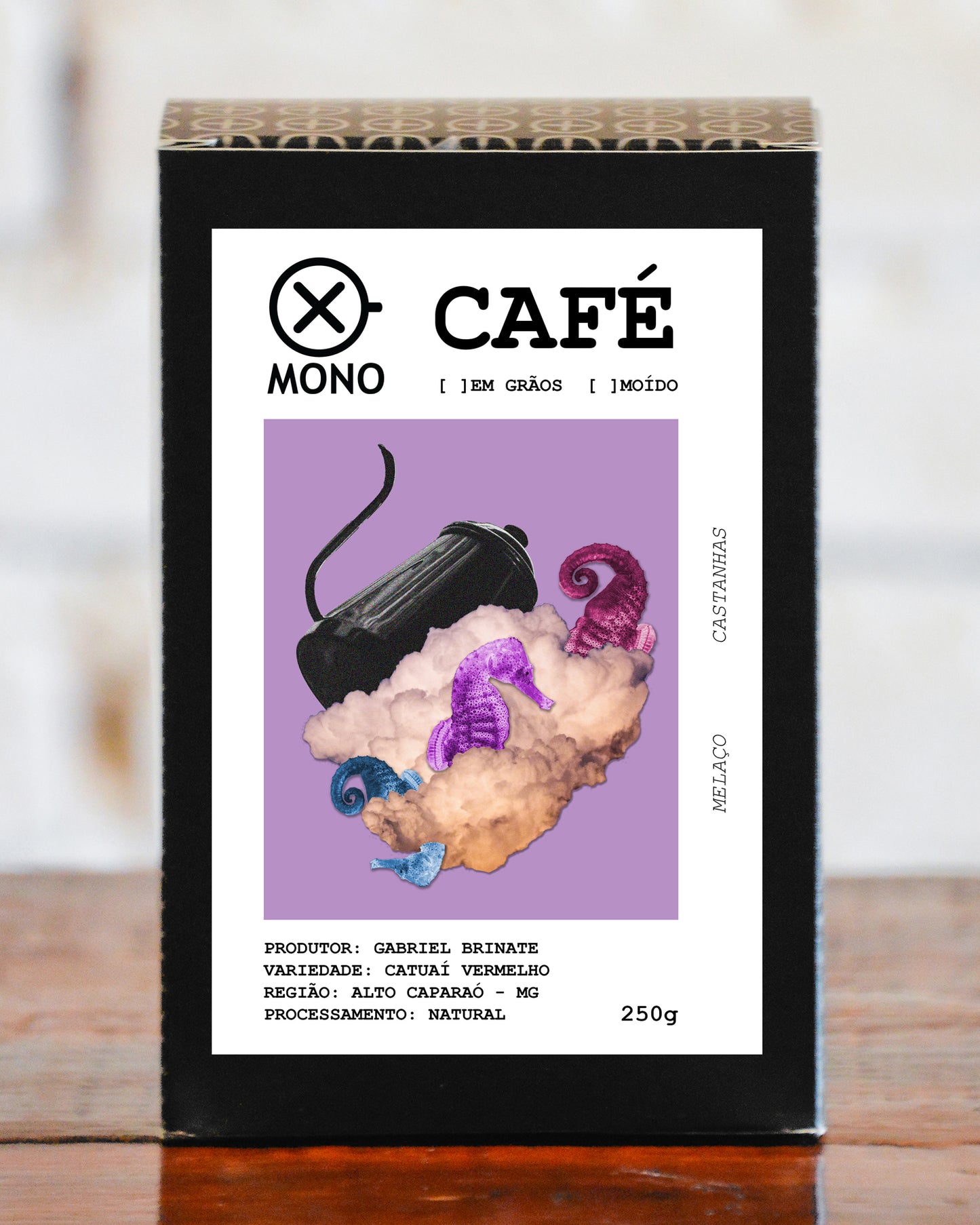 Catuaí Vermelho Caparaó Mono Café 250g em grãos