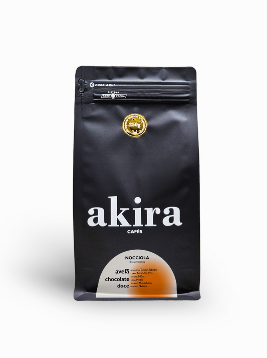 Café especial Nocciola 250g em grãos Akira Cafés