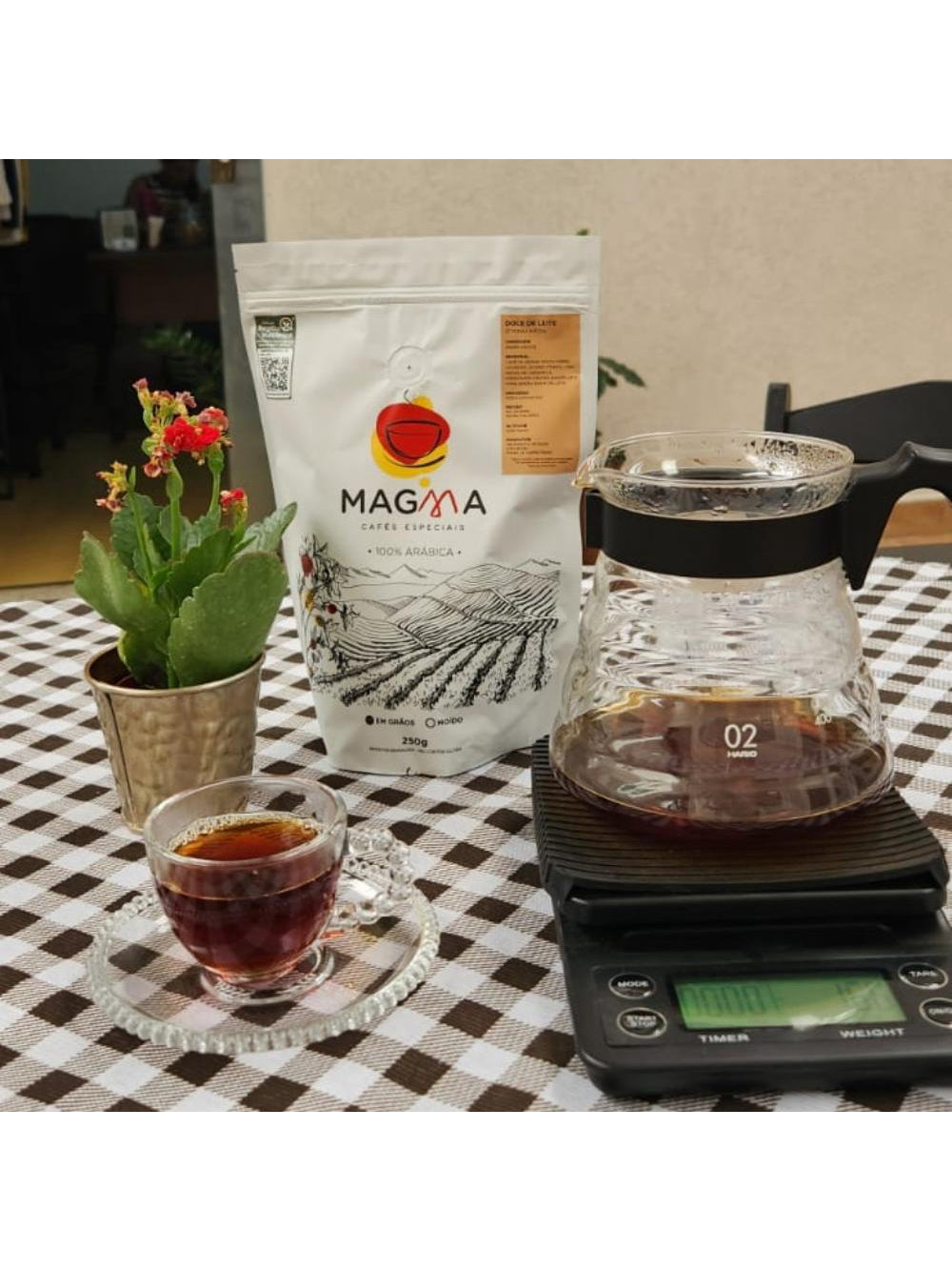 Café especial DOCE DE LEITE GRÃOS 250g 100% Arábica