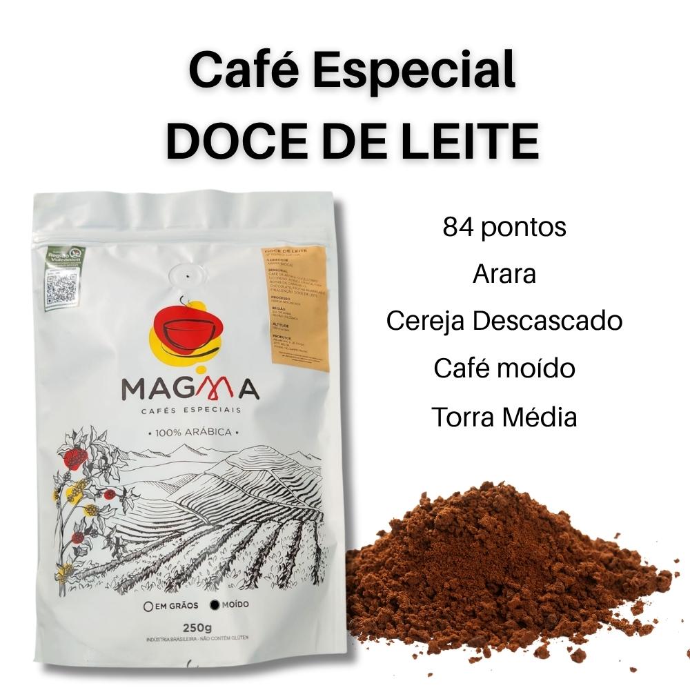 Café especial Doce de Leite MOÍDO  250g 100% Arábica