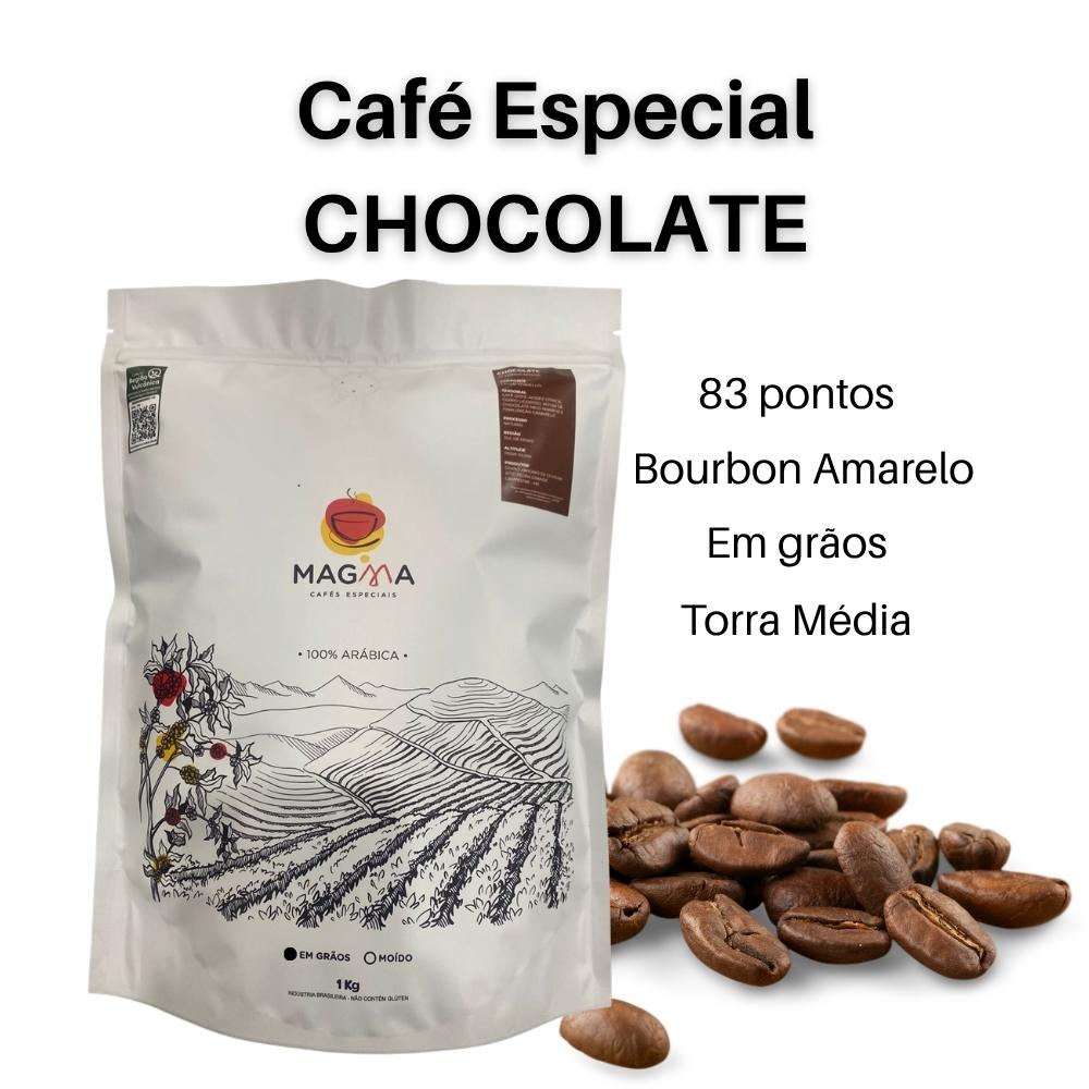 Café especial Chocolate GRÃOS 1Kg 100% Arábica