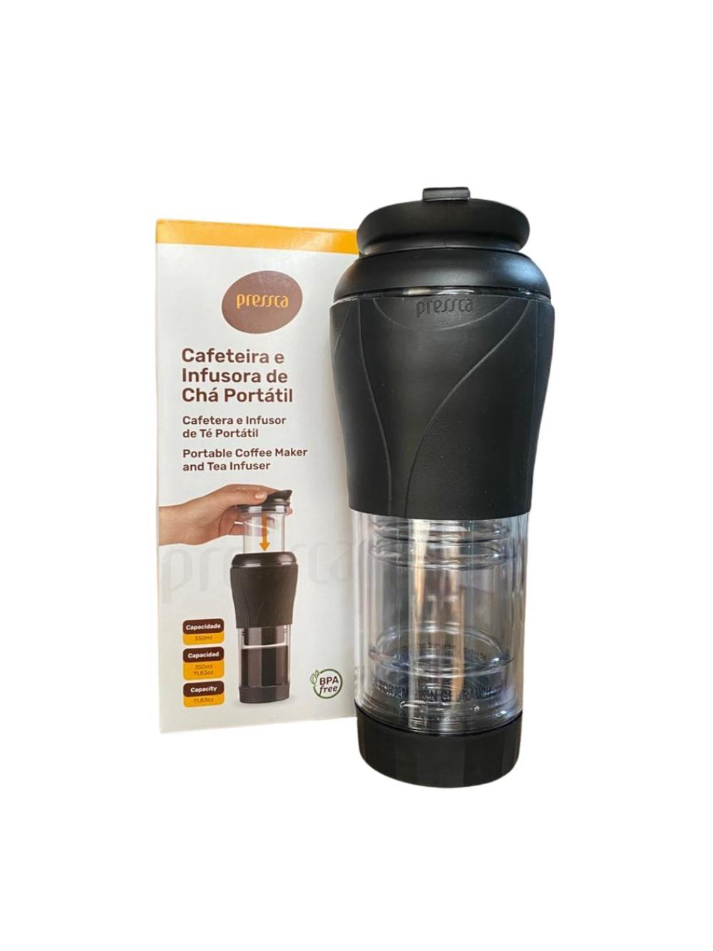 Cafeteira e Infusora De Chá Portátil