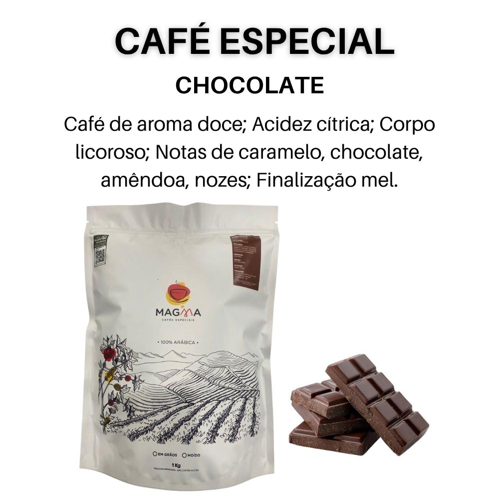 Café especial Chocolate GRÃOS 1Kg 100% Arábica