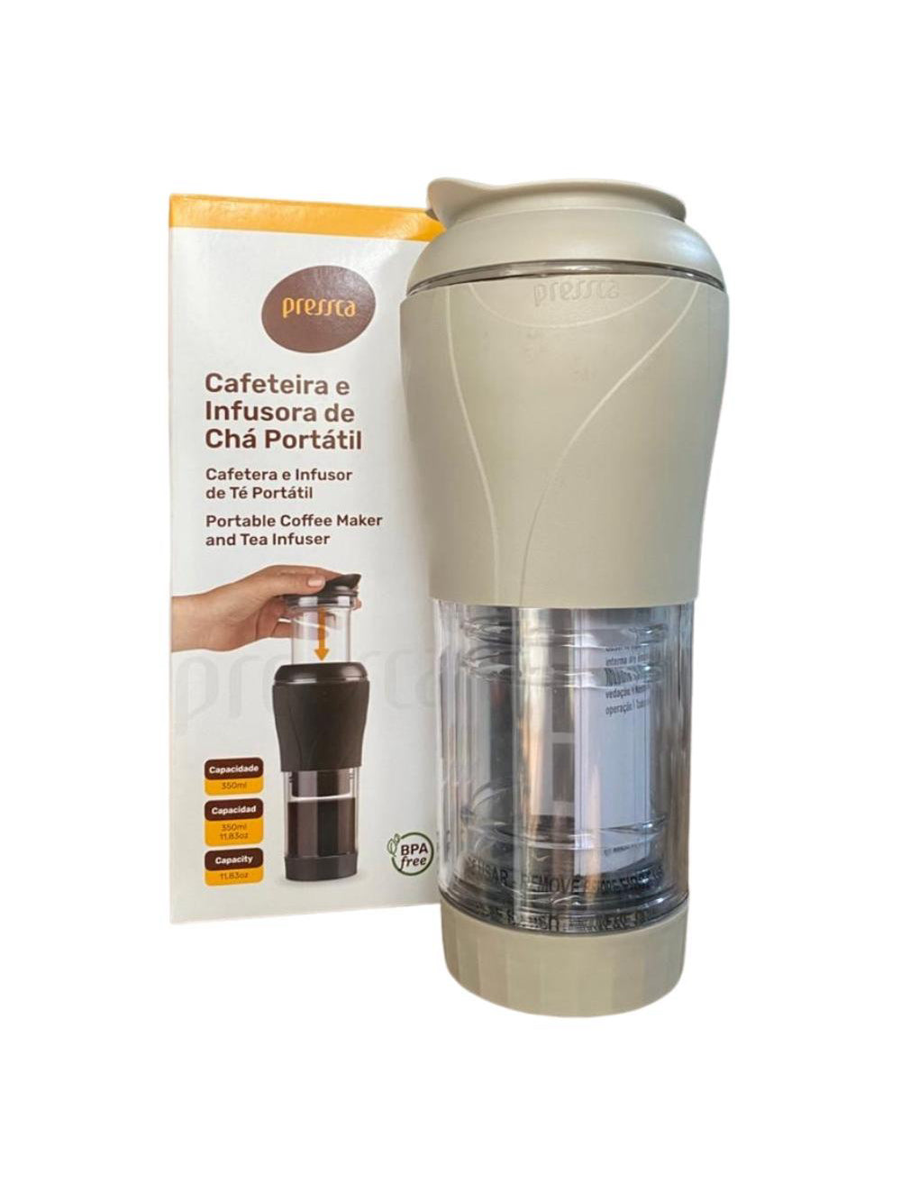 Cafeteira e Infusora De Chá Portátil