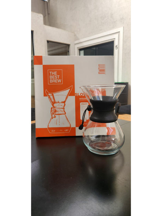 Decanter tipo Chemex + filtro Estilo Chemex ( 40 filtros )