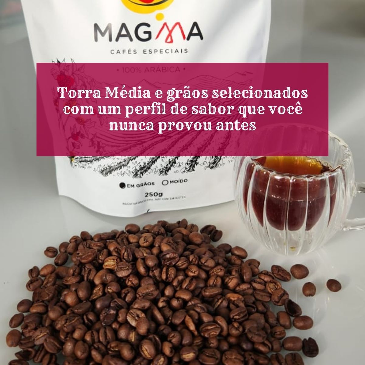 Café Especial Moído Frutas Vermelhas 250g  100% Arábica