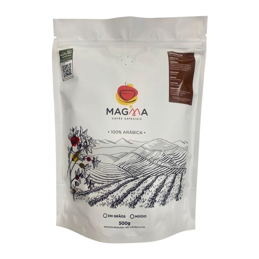 Café Especial Magma Chocolate Grãos 500g 100% Arábica