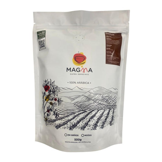 Café Especial Magma Chocolate Grãos 500g 100% Arábica