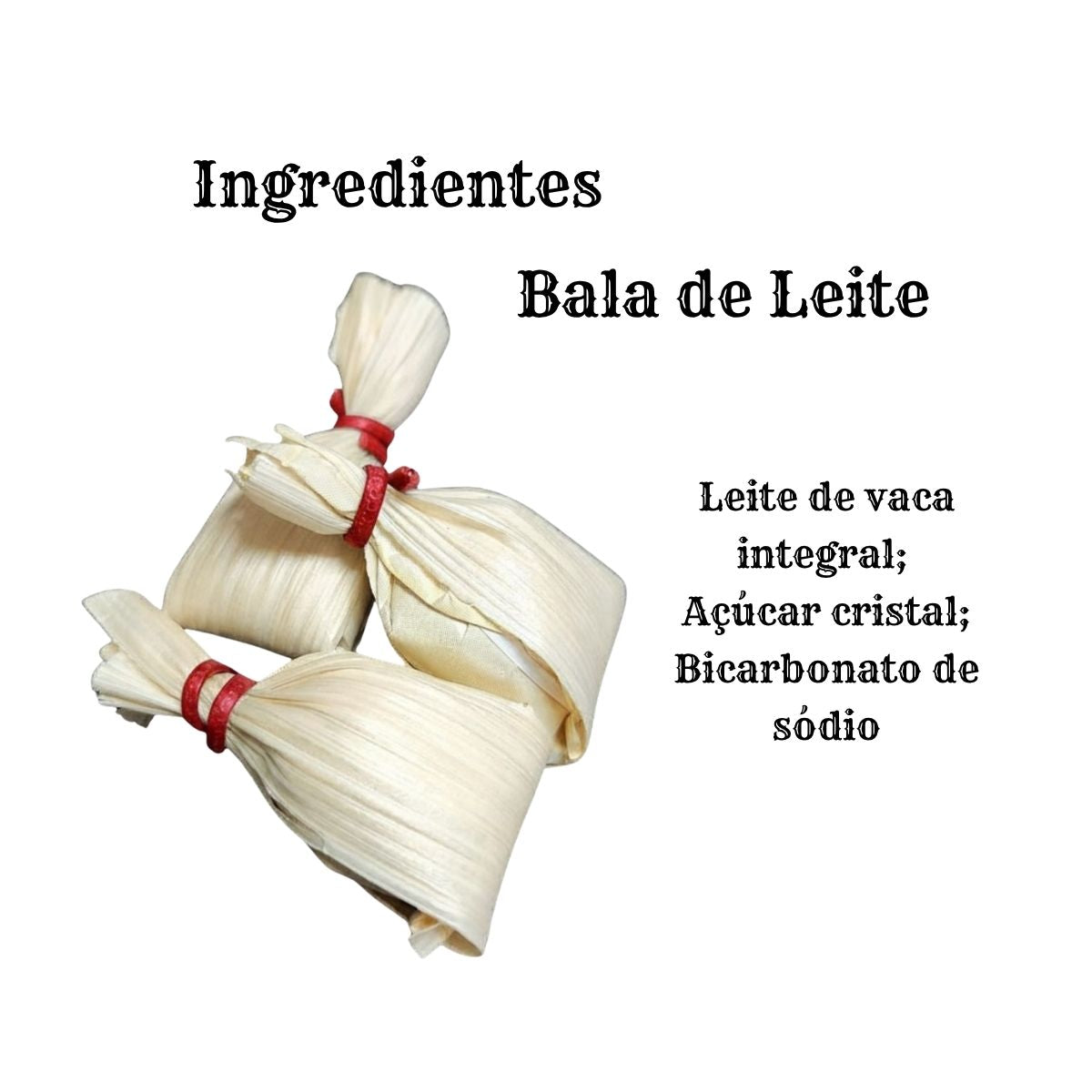 Bala de Leite na Palha 140g