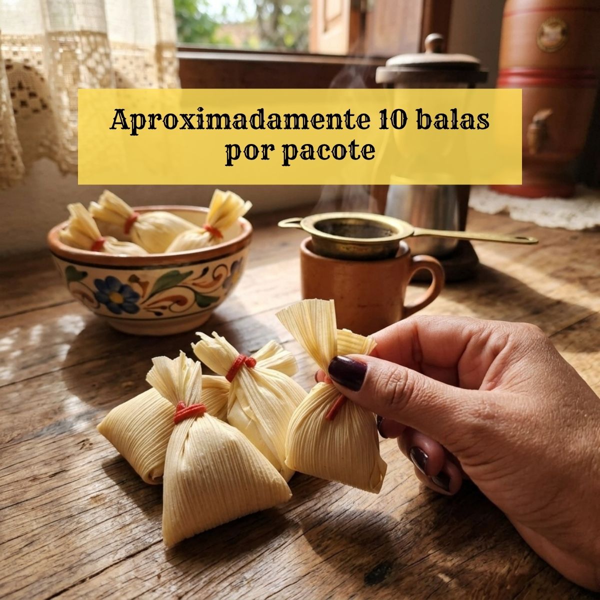 Bala de Leite na Palha 140g