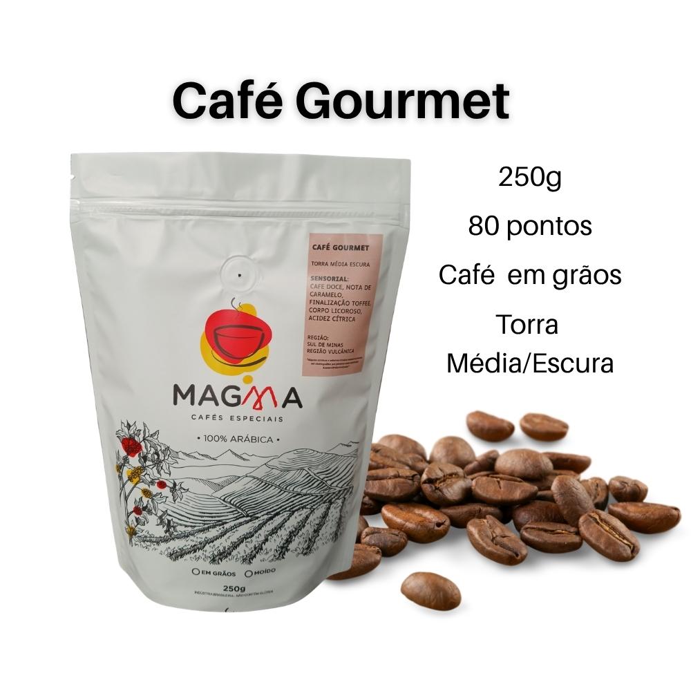 Café Magma Gourmet Grãos 250g