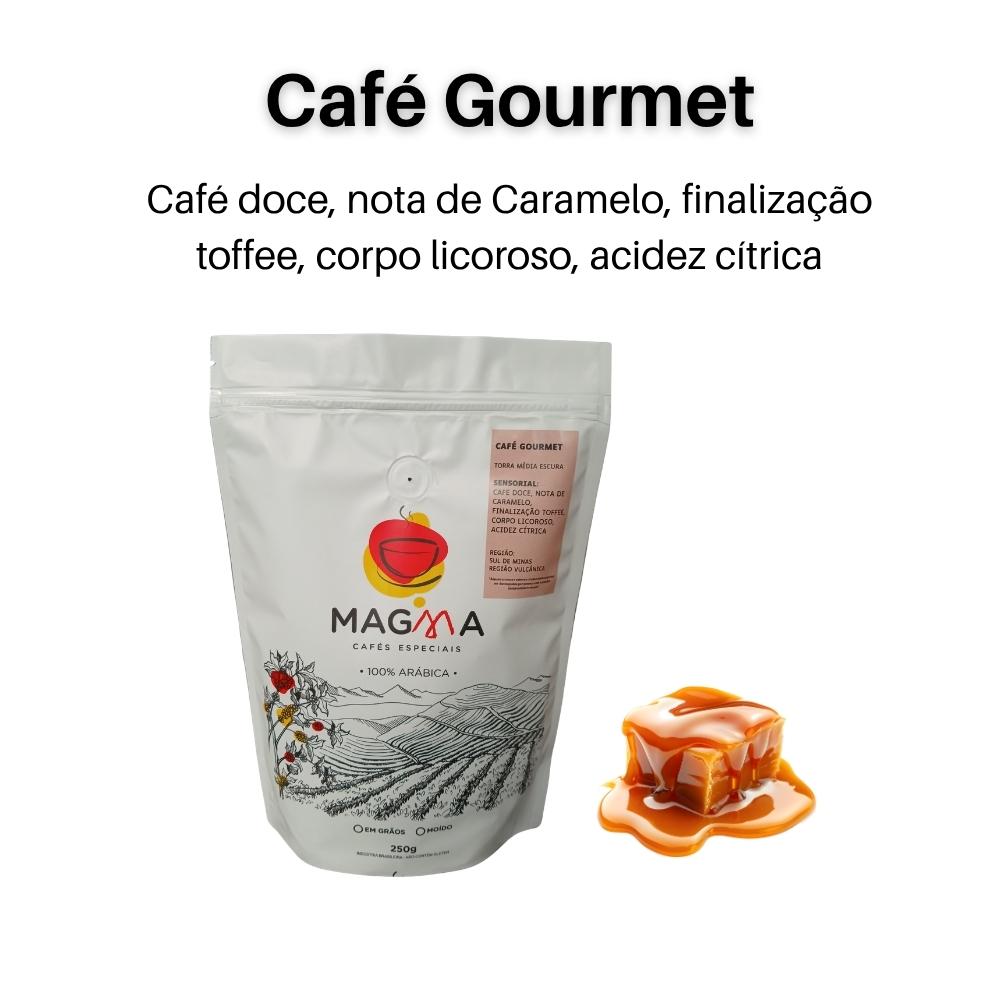 Café Magma Gourmet Grãos 250g