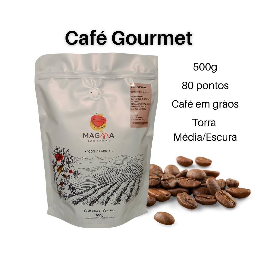 Café Magma Gourmet Grãos 500g