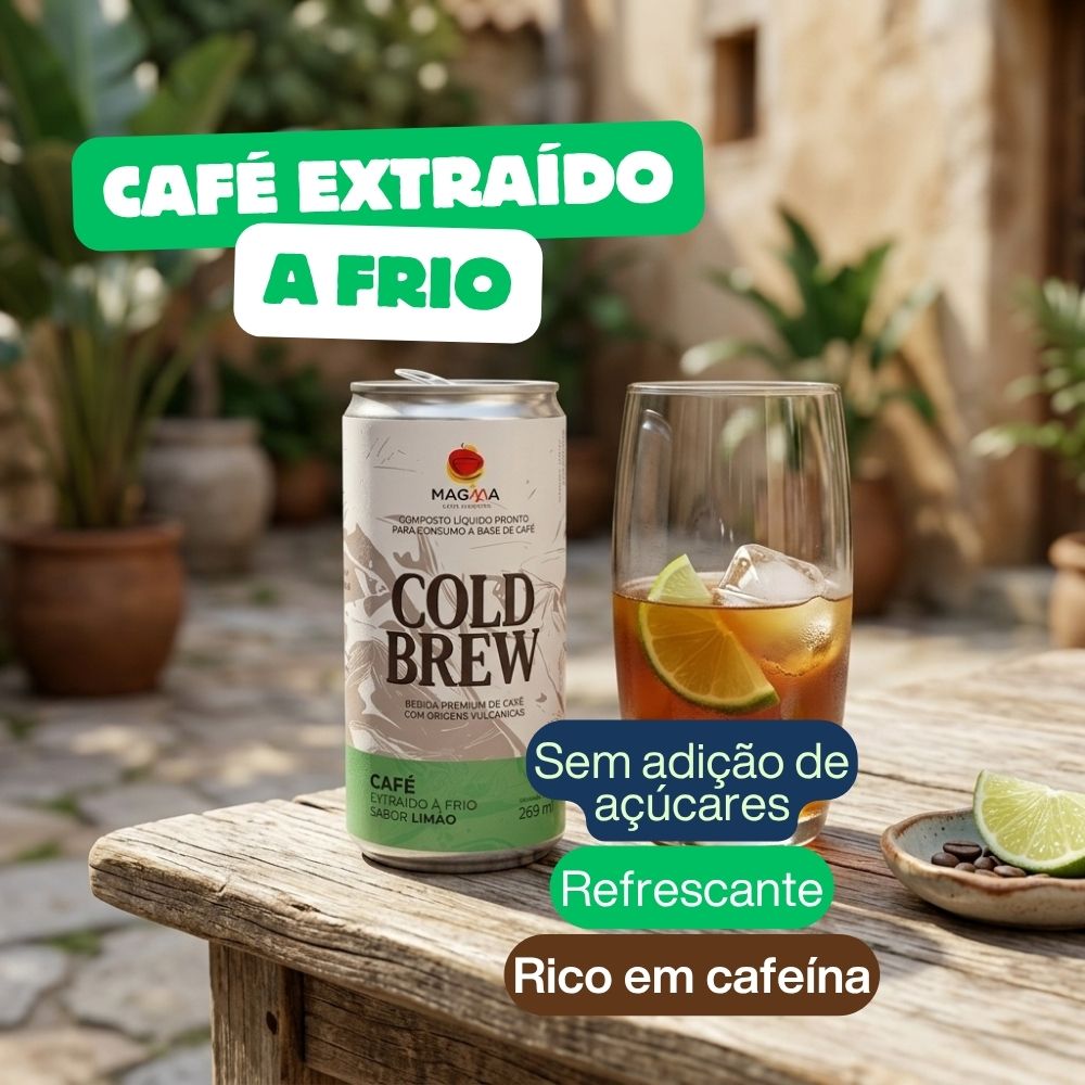 Cold Brew Magma Cafés sabor Limão