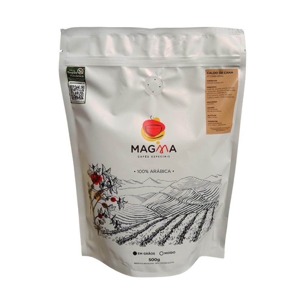 Café Especial Magma Caldo de Cana Grãos 500g com 86 pontos