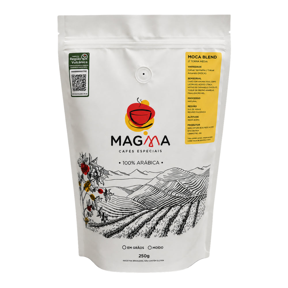 Café Especial Moca Blend em Grãos 250g