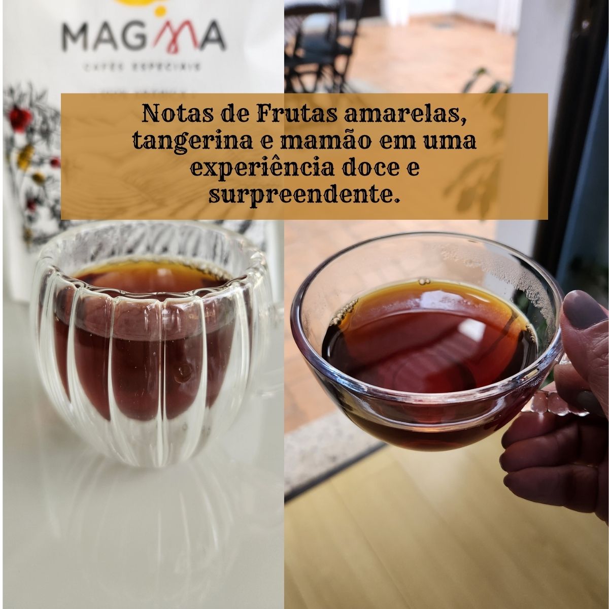 Café Especial Frutas Amarelas Grãos 250g 85,5 Pontos 100% Arábica