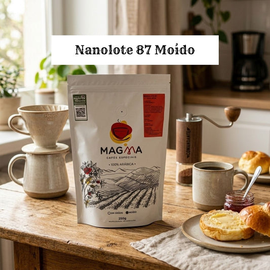 Café Especial Nanolote 87 Pontos Moído | 250g 100% Arábica