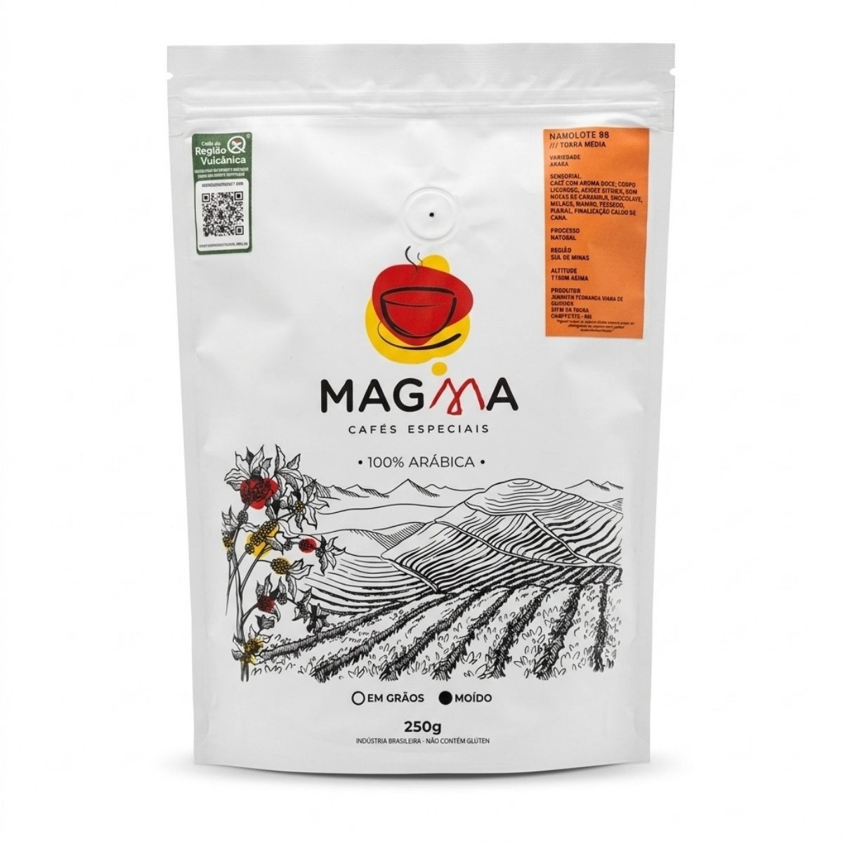 Café Especial Nanolote 88 Pontos Moído | 250g 100% Arábica