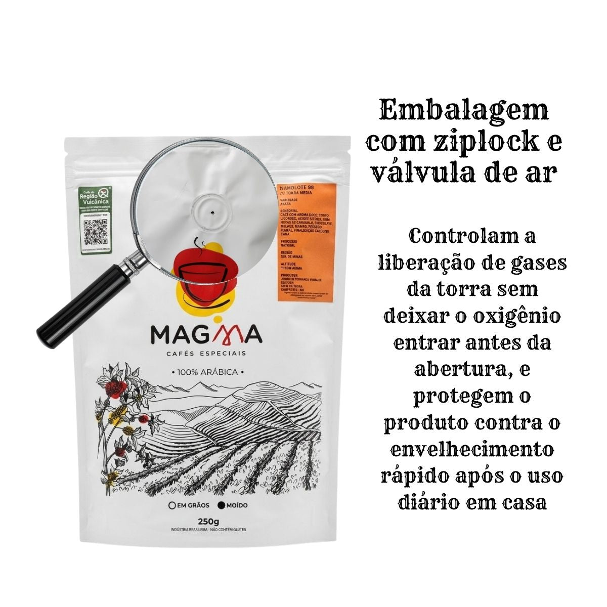 Café Especial Nanolote 88 Pontos Moído | 250g 100% Arábica