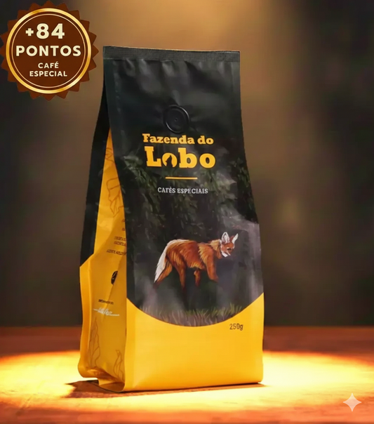 Café Especial +84 Pts Fazenda Do Lobo 250g Sul De Minas Gerais