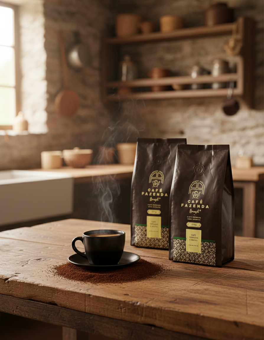 Café Especial +84pts Fazenda Brasil 500g  Sul De Minas