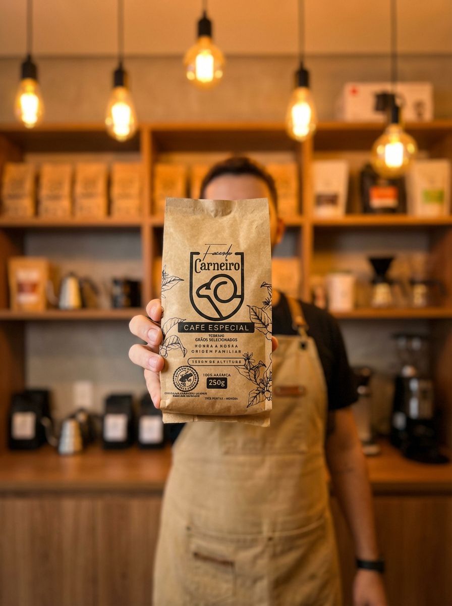 Café Especial +84 Pts Fazenda Carneiro 250g Sul de Minas